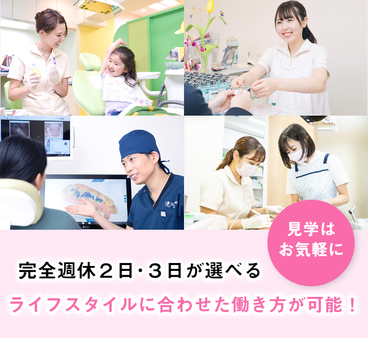 松戸市の歯科医師・歯科衛生士・歯科技工士・歯科助手 求人サイト